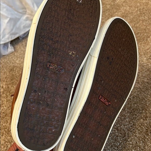 Taos Plim Soul Lux Women's Sneaker - Soft Premium Leather Lace Up Shoe SZ 8.5 - Picture 8 of 10